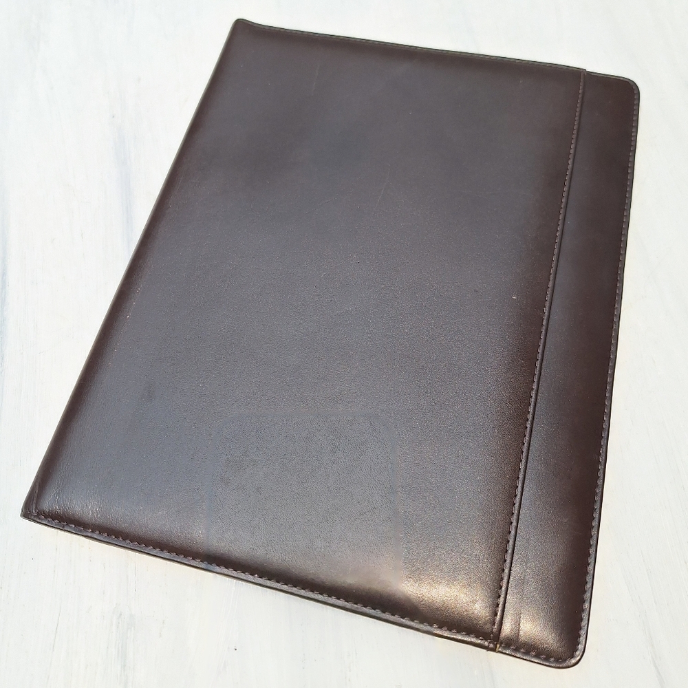 Genuine Leather Day Planner Journal Notebook Holder Folder Portfolio Daytimer